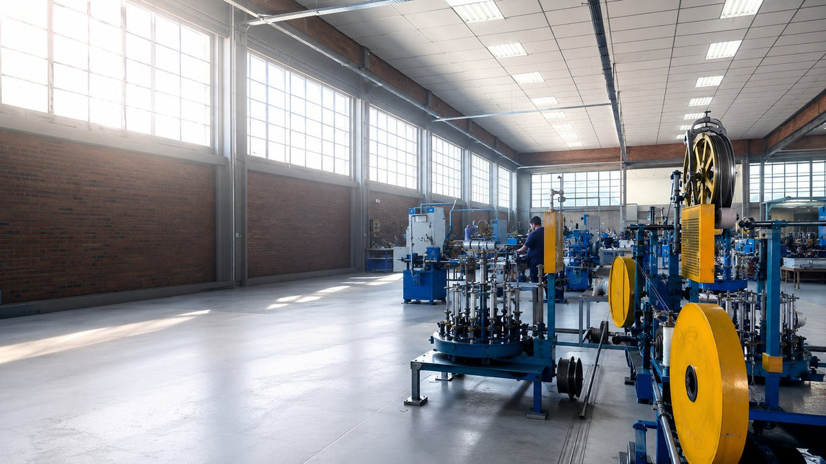 Área de producción de la unidad industrial donde se fabrican las soluciones AISEN.